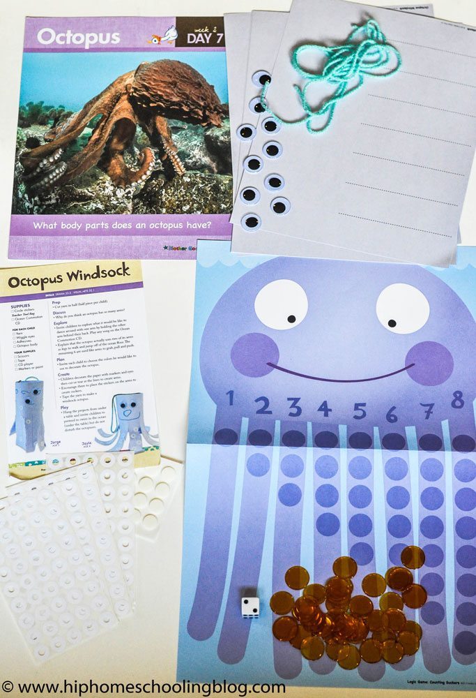 Make your own octopus with Mother Goose Time