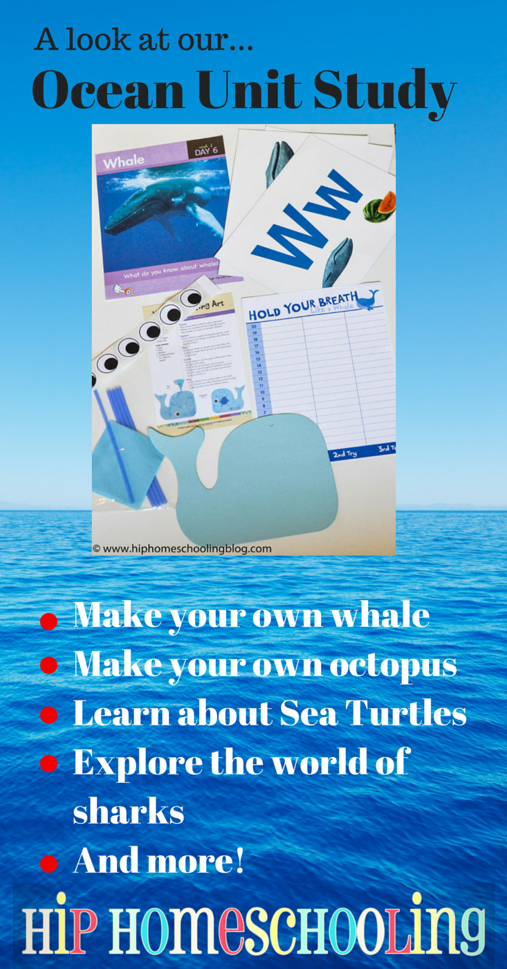 Our Preschool Homeschool Curriculum Ocean Unit Study