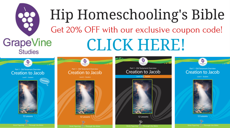 Hip Homeschooling's Bible Curriculum Reveal and an exclusive limited time cupon code!