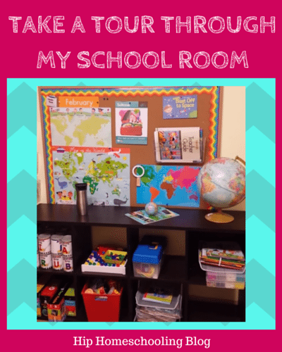 Take a virtual tour through my school room and get some ideas on how to set up yours!