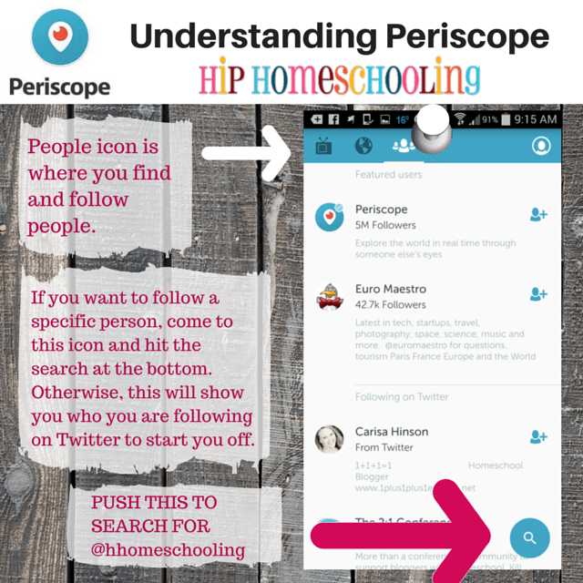 Understanding Periscope: the people icon