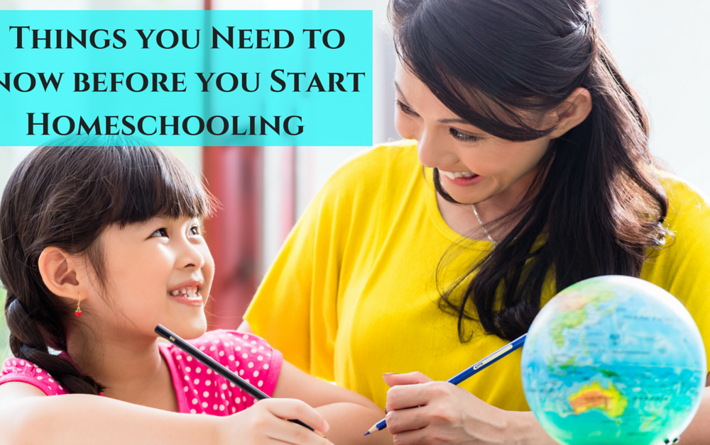 5 Things you Need to Know Before You Start Homeschooling
