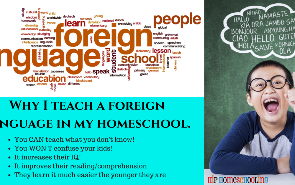 Why I teach a foreign language in my homeschool