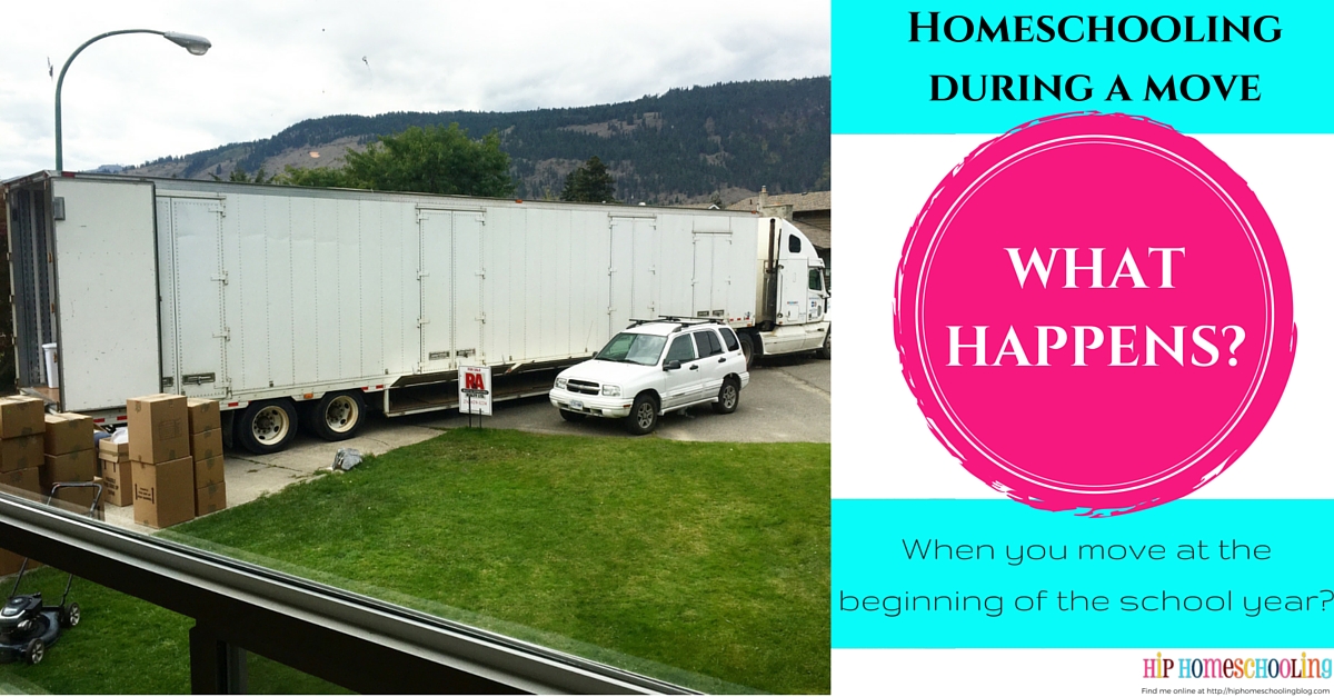 homeschooling during a move... what happens?