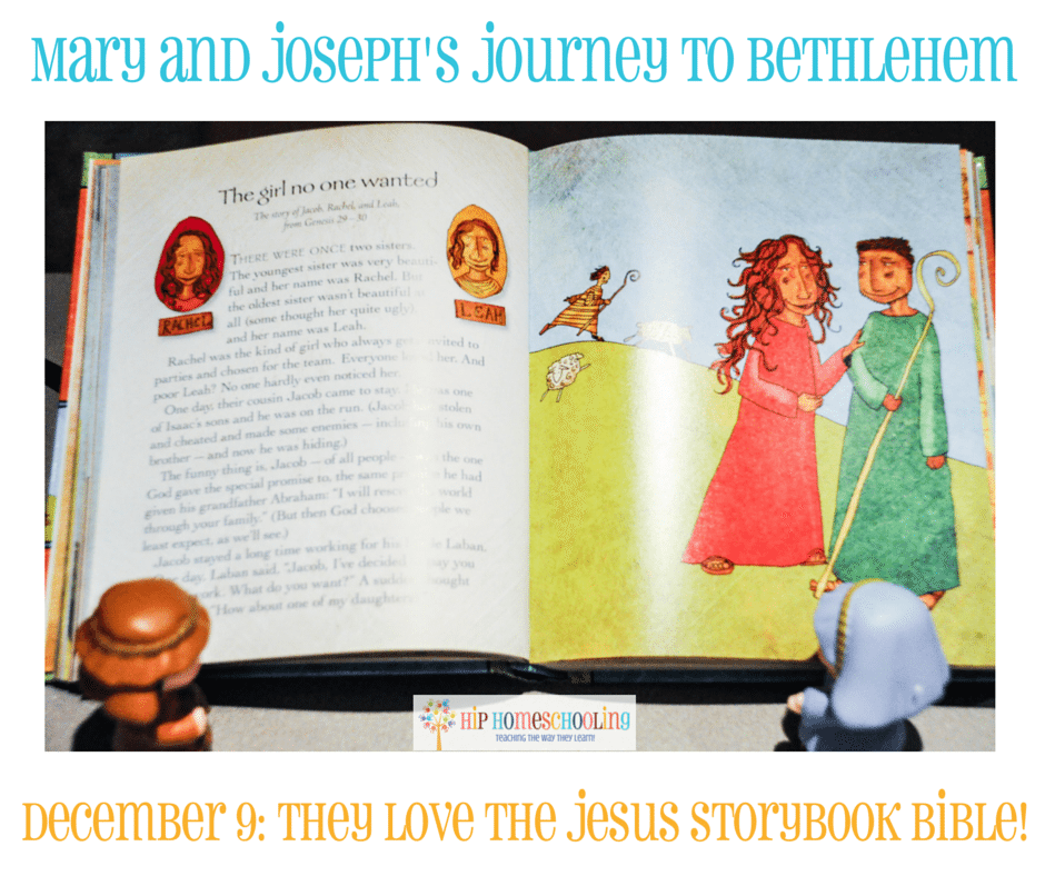 Elf on the Shelf Alternative- Journey to Bethlehem. Fun ideas for each day leading up to Christmas with pictures! December 9th