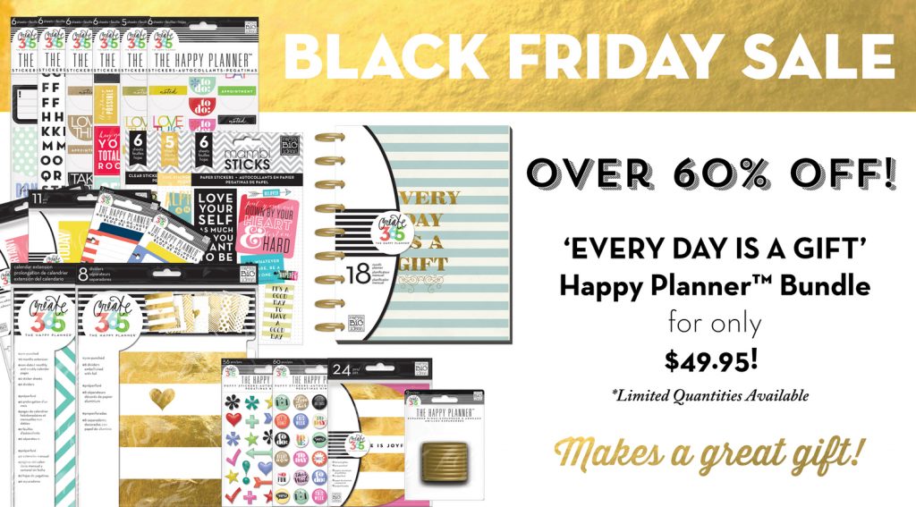 2015 Black Friday Deals: The Happy Planner