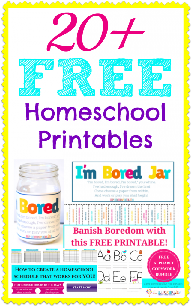 Free Homeschool Preschool Printables