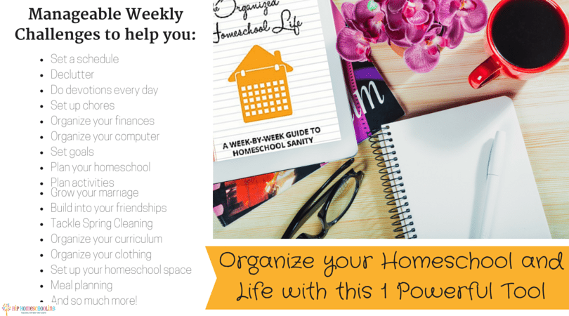 Organize your Homeschool and Life with this 1 Powerful Tool…