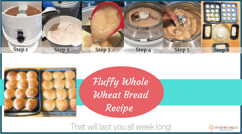 Fluffy Whole Wheat Bread Recipe that will last you the week!