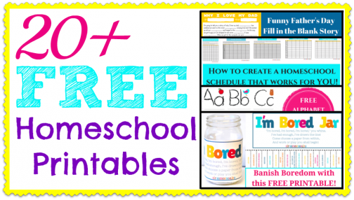 Printables Archives - Homeschool On