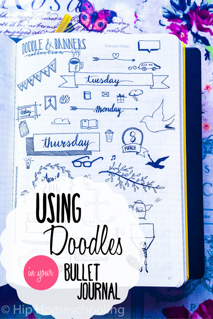 Using Doodles In Your Bullet Journal