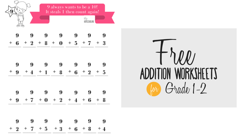 Free Addition Worksheets