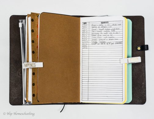 Bullet Journaling in a Traveler's Notebook (with Pictures)