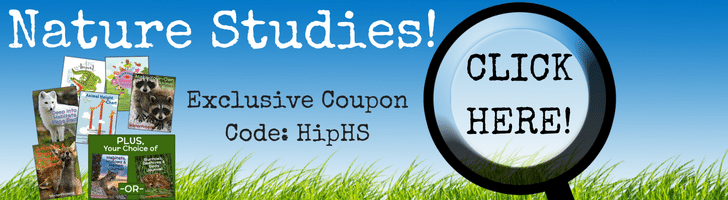 Nature Studies for your Homeschool for Grades PreK-4!