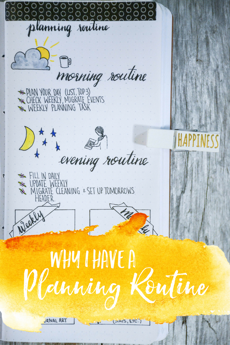 Why I have a planning routine | planning routine bullet journal | bullet journal routine | bullet journal planning routine | planning routine ideas | planning routine articles | planning routine mornings | bullet journal ideas | bullet journal collections | bullet journaling collections | bullet journal collection ideas