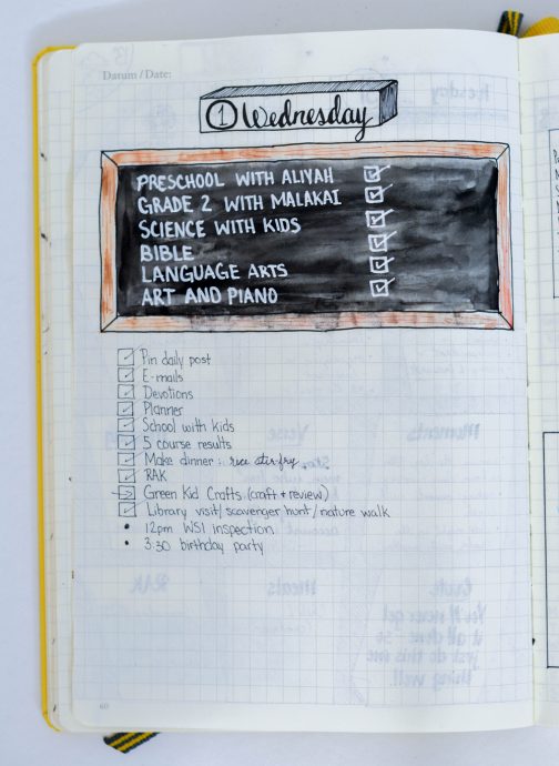 8 Daily Bullet Journal Layout Ideas for your Planner!