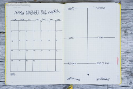5 Creative Monthly Spread Ideas for your Bullet Journal