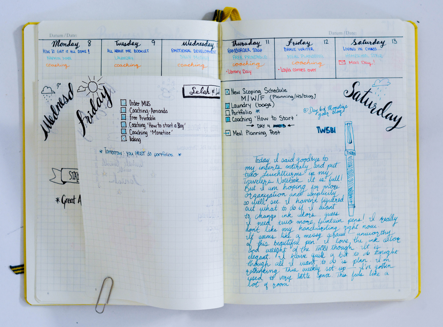 8 Daily Bullet Journal Layout Ideas for your Planner!