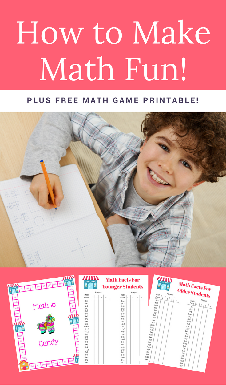 How to Make Math Fun + FREE Game!