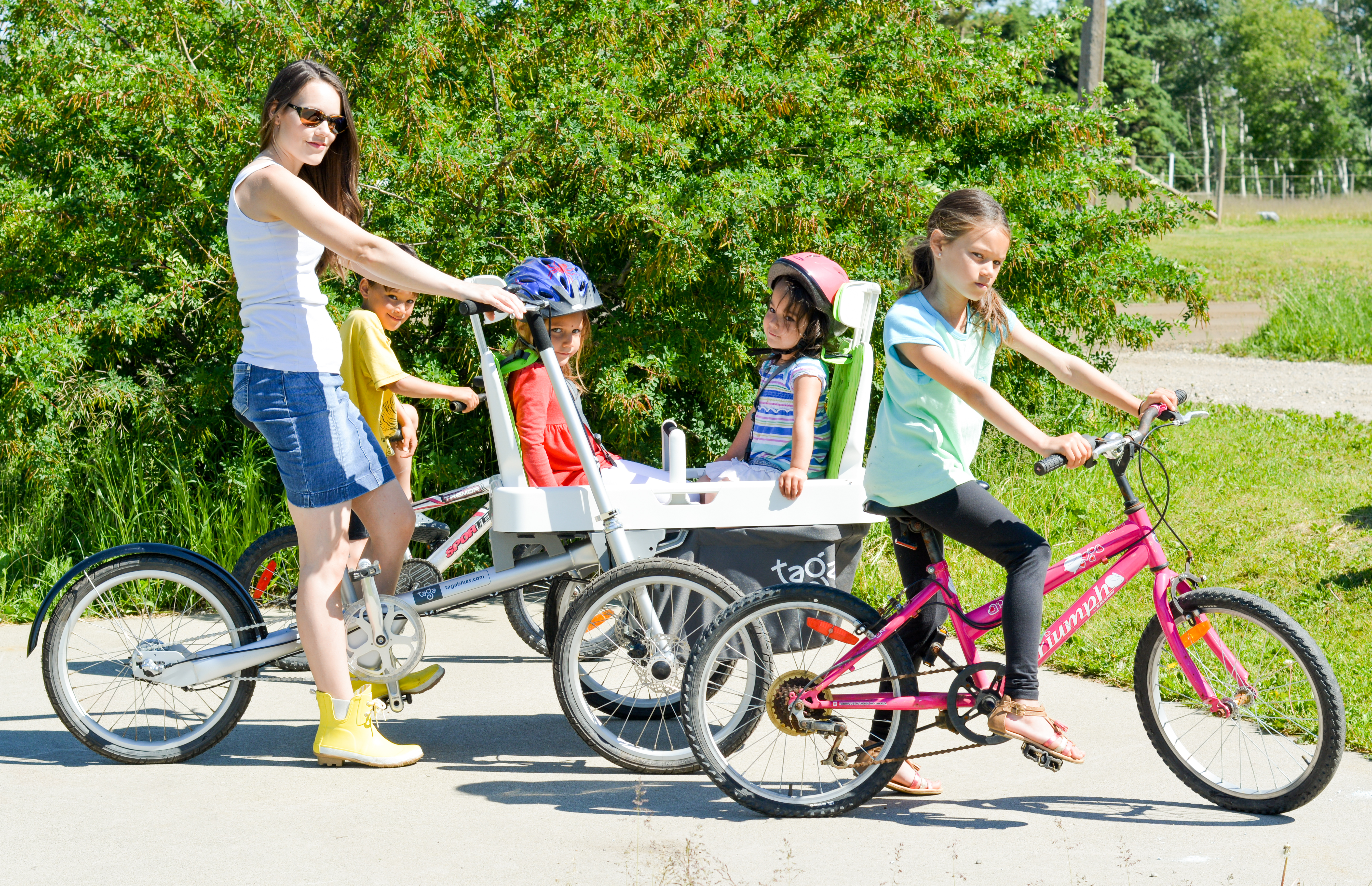 taga family cargo bike review