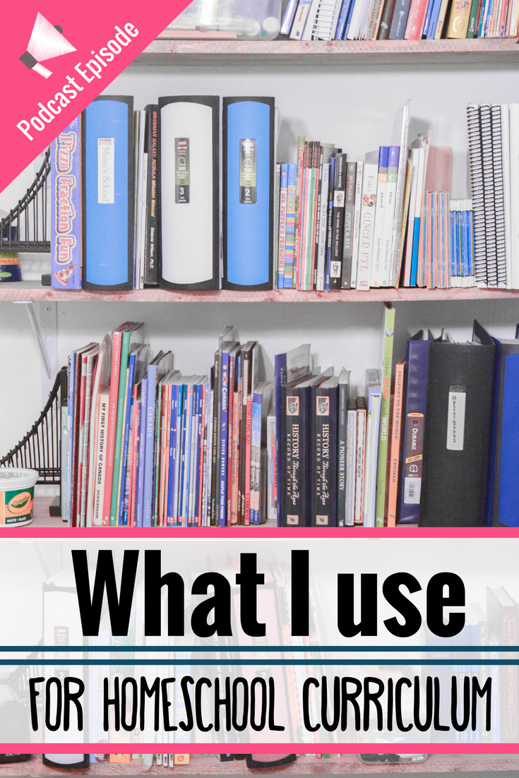 What I use for Homeschool curriculum is kind of a hard question to answer because I use a LOT (too much actually). In today's podcast episode I am honest about the stress of all these AMAZING curriculums and why I need to scale it back, but you may get some good curriculum ideas in the process! Come find out our 2017/2018 curriculum choices over at Hip Homeschooling!