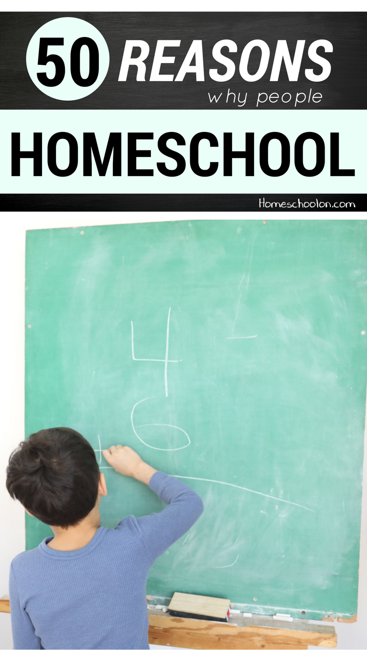 Why do people homeschool? 